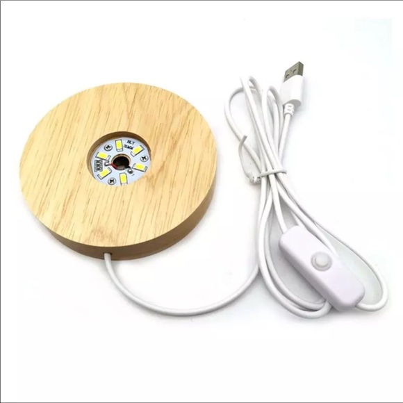 Quality wood LED light stand - Picture 4 of 6
